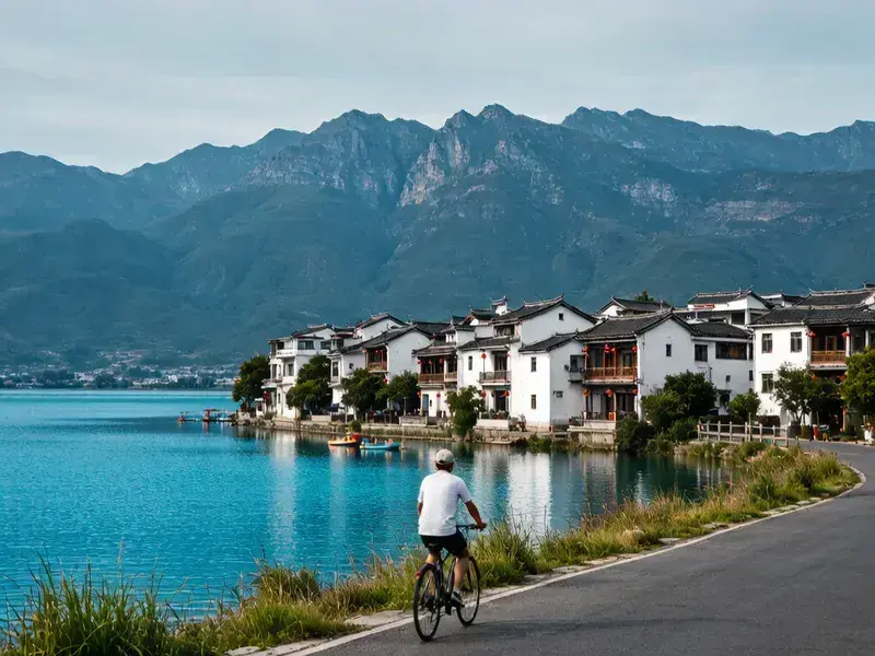 Dali Erhai Lake Loop Complete Guide: Rent a Car or Cycle? How to See the Most Beautiful Erhai Lake